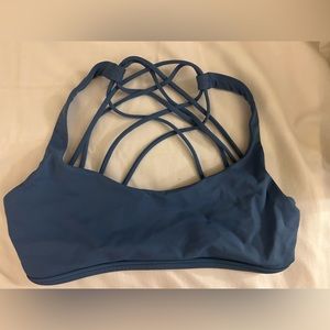 blue lululemon bra for sale